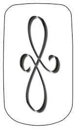 DAROYAL 601 BK WT Black Scroll White Background copy